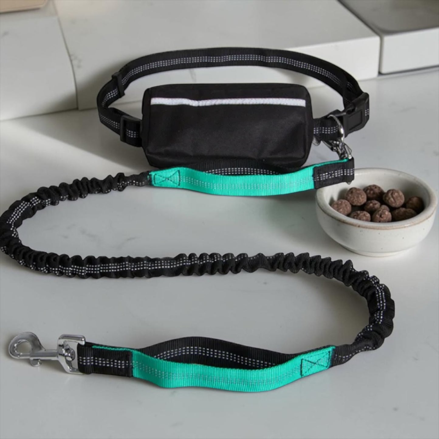 Hands-Free Waist Belt Dog Leash