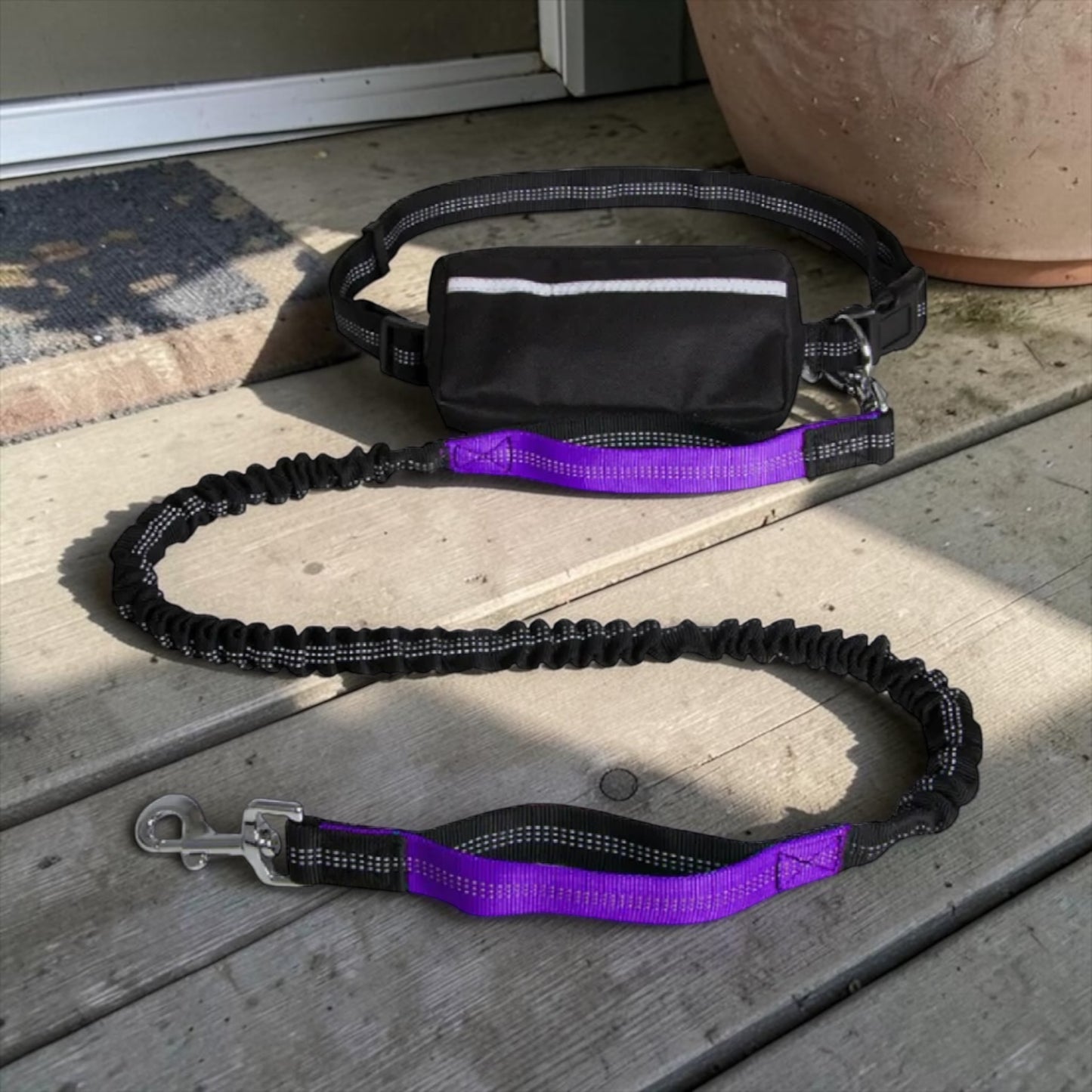 Hands-Free Waist Belt Dog Leash