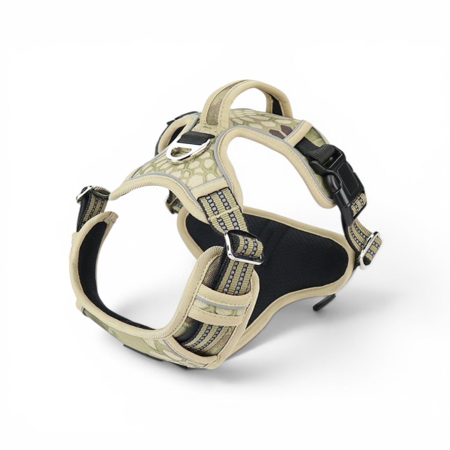 Durable Waterproof Pet Harness with Vertical Handle