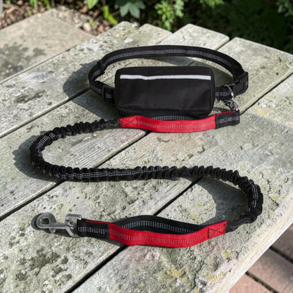 Hands-Free Waist Belt Dog Leash