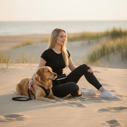 Hands-Free Waist Belt Dog Leash