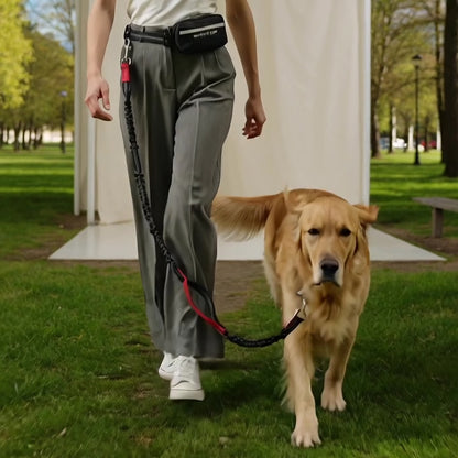 Hands-Free Waist Belt Dog Leash